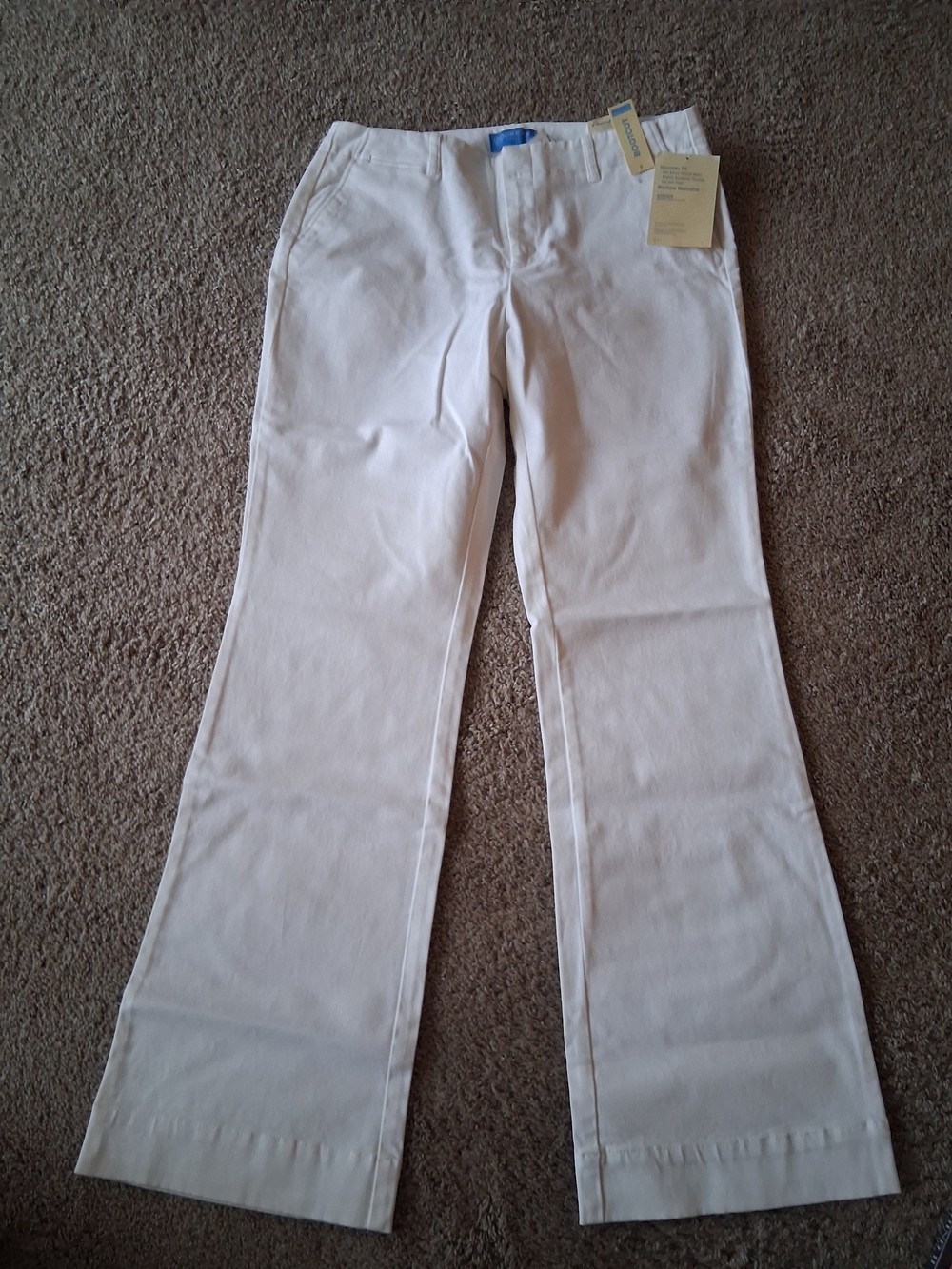 Dockers Cream Boot Cut Pants